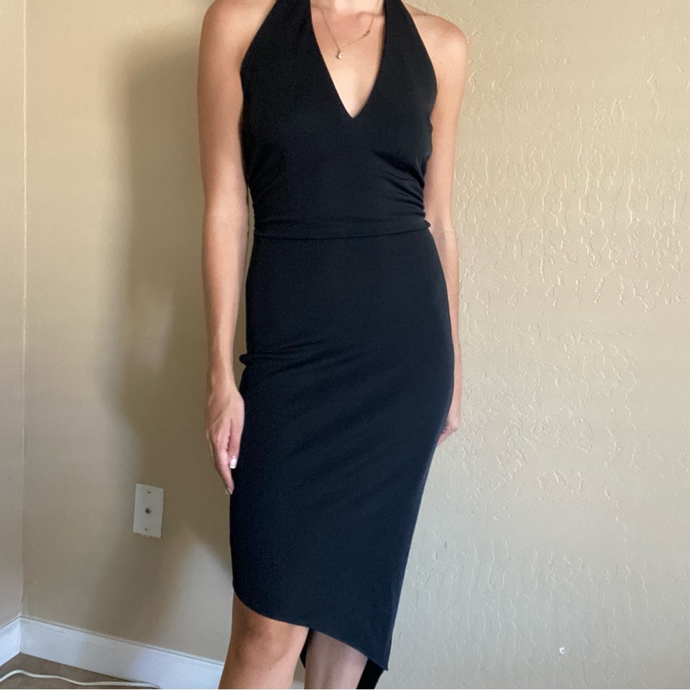 Black bebe dress- size M - Picture 3 of 8